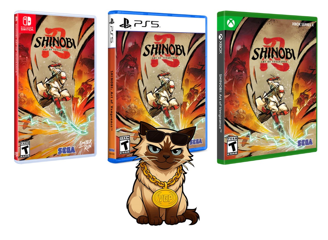 VideoGamesPlus_'s tweet image. VGP Giveaway Time!

Glitch is giving away a copy of Shinobi: Art of Vengeance  on either NSW / PS5 / XBSX (Winner's Choice) and her sticker.

RT, Like and Follow VGP to enter for a chance to win! 

In-stock LRG games: tinyurl.com/2dz996n5

Winner - Friday,  Feb 6, 2026!