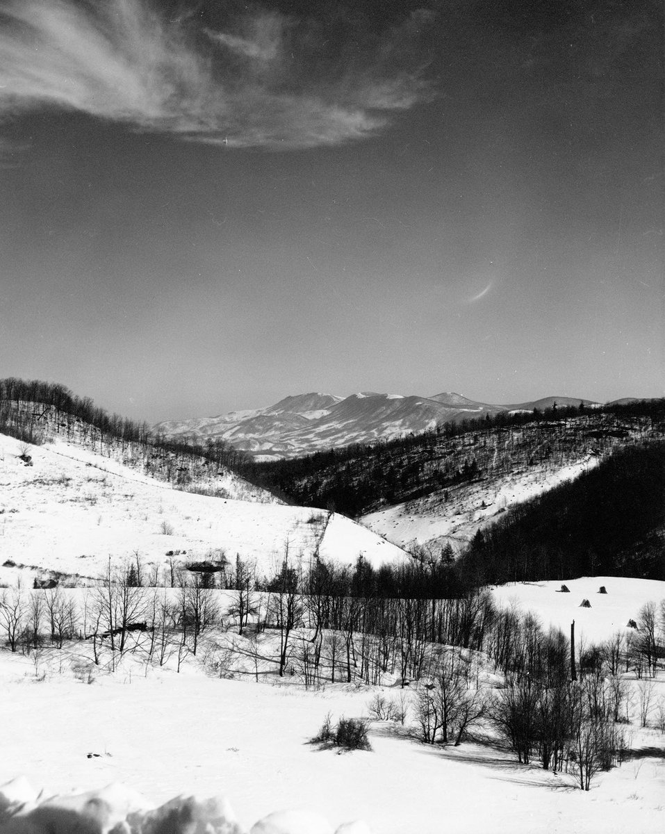 NCmuseumhistory's tweet image. In February and March of 1960, a series of storms hit western North Carolina. Boone recorded nearly seven feet of snow, and it was the coldest March on record in North Carolina at the time. These striking photos highlight the historic event.