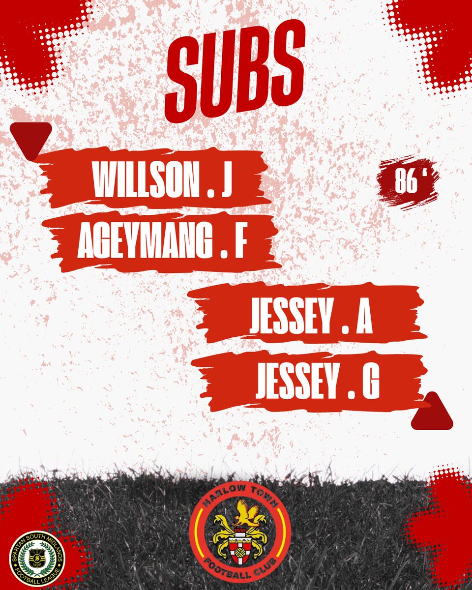 86' Double Substitution 

Willson . J and Ageymang . F OFF
Alfie and George Jessey         ON 

Debut for both Jessey's!