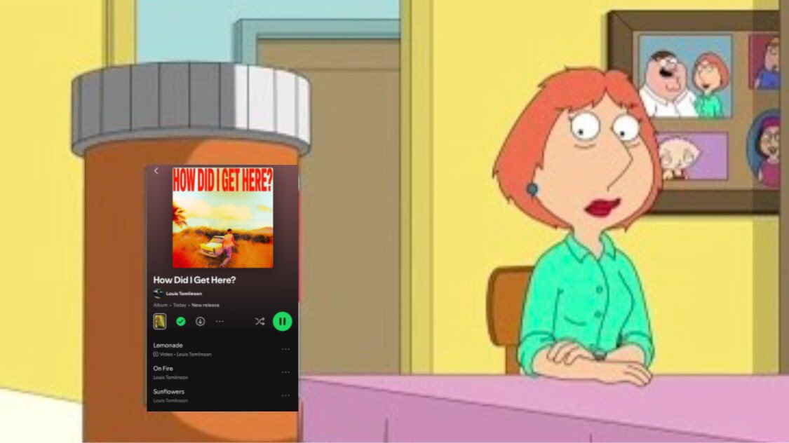 louiology's tweet image. the urge to play the album right after i finish it…. he put crack on this