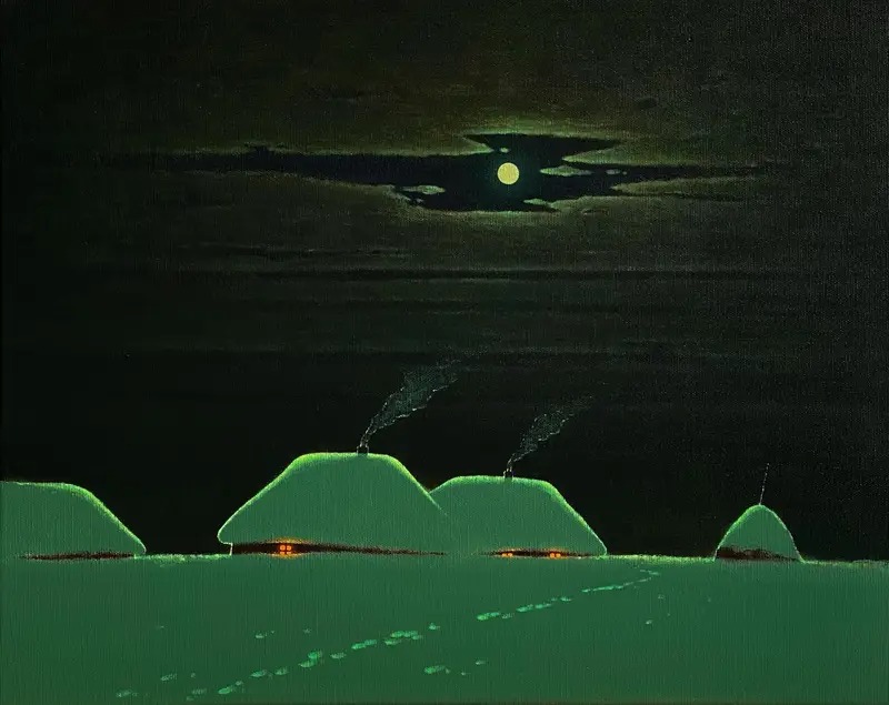 Максим Поливяний "Місячна тиша".