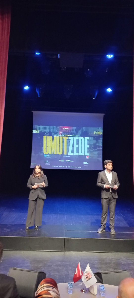 Bir deprem belgeseli 
#UMUTZEDE 
6 şubat depremi sonrası ayağa kalkan bir şehrin direnişi ve umudun doguşu galası yapılıyor. 
<a href="/kurbetogluhalil/">Halil Kurbetoğlu</a> <a href="/enesyardimcitv/">ENES YARDIMCI📺</a> 
<a href="/guclubirmedya/">medyainteraktif ®</a> 
<a href="/VahitKirisci/">Prof.Dr.Vahit Kirişci</a> <a href="/bilalardic_/">Bilal Ardıc</a> 
<a href="/TahsinAkpinar34/">tahsin akpinar</a> 
<a href="/FatihBelediye/">Fatih Belediyesi</a> <a href="/MErgun_Turan/">M. Ergün TURAN</a>