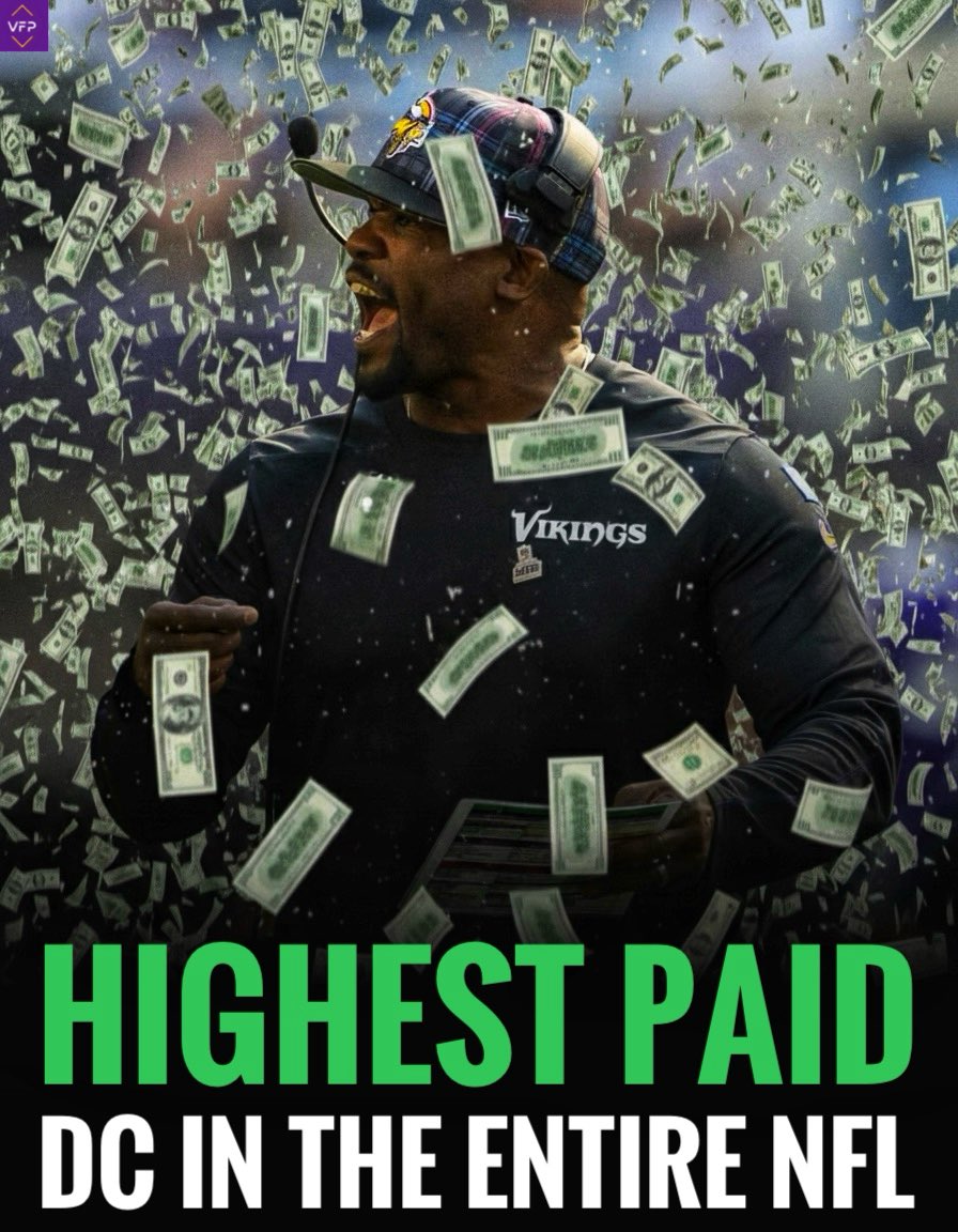 vikingzfanpage's tweet image. The #Vikings made sure to highly compensate defensive coordinator Brian Flores, who is now expected to be the highest paid at his position. 

Well deserved, Flo!