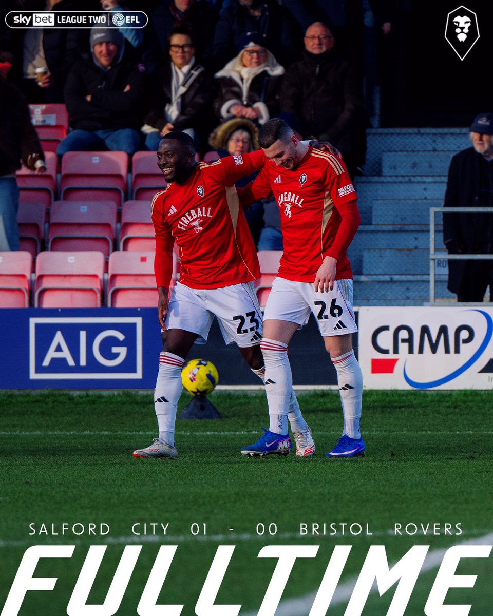 10 games unbeaten 🙌

1-0 | #SALBRV