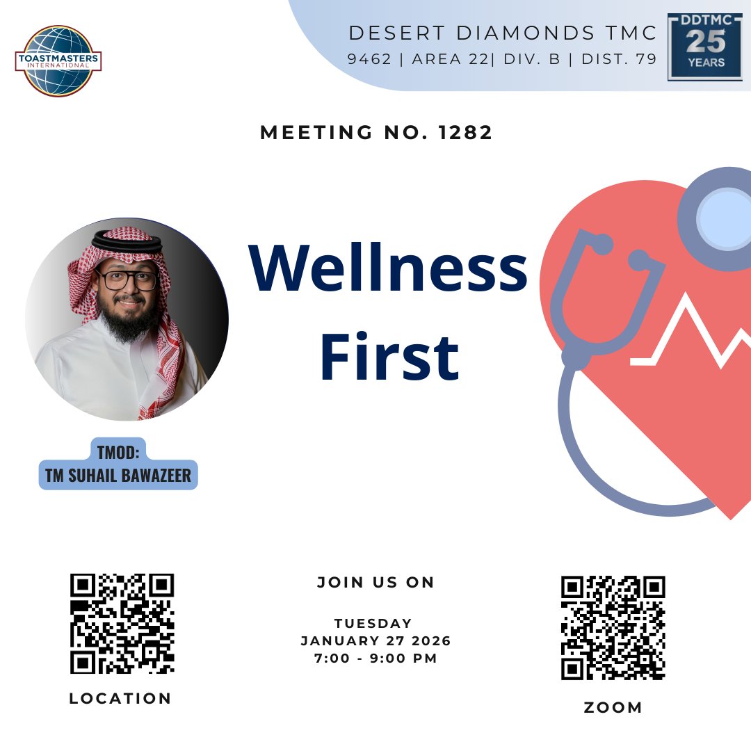Desert Diamonds Toastmasters Club tweet media