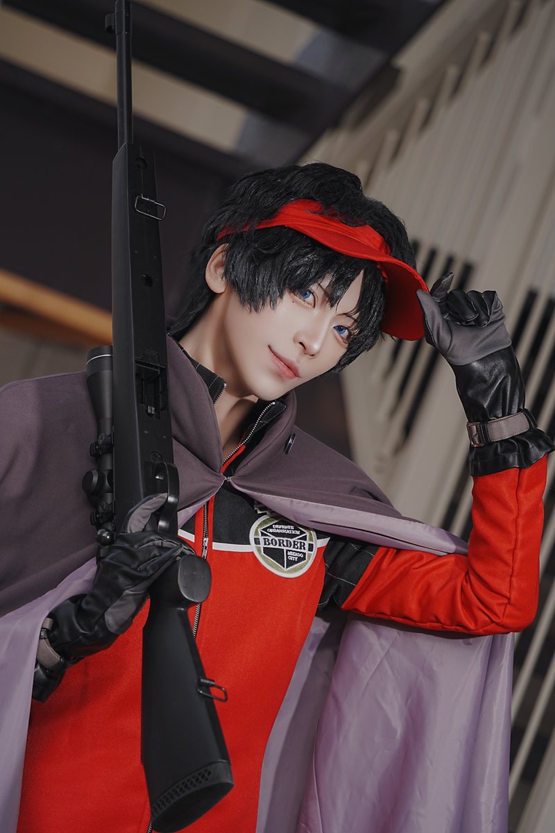 生駒隊のモテモテスナイパー隠岐くん。 コスプレ / ワールドトリガー