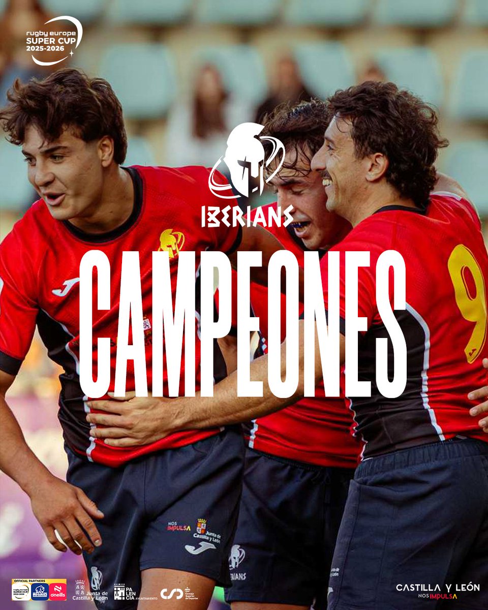 🏆🇪🇸 ¡𝐂𝐚𝐦𝐩𝐞𝐨𝐧𝐞𝐬 de <a href="/RESuperCup/">Super Cup</a>!

#LoQueNosUne #CYLIberians
