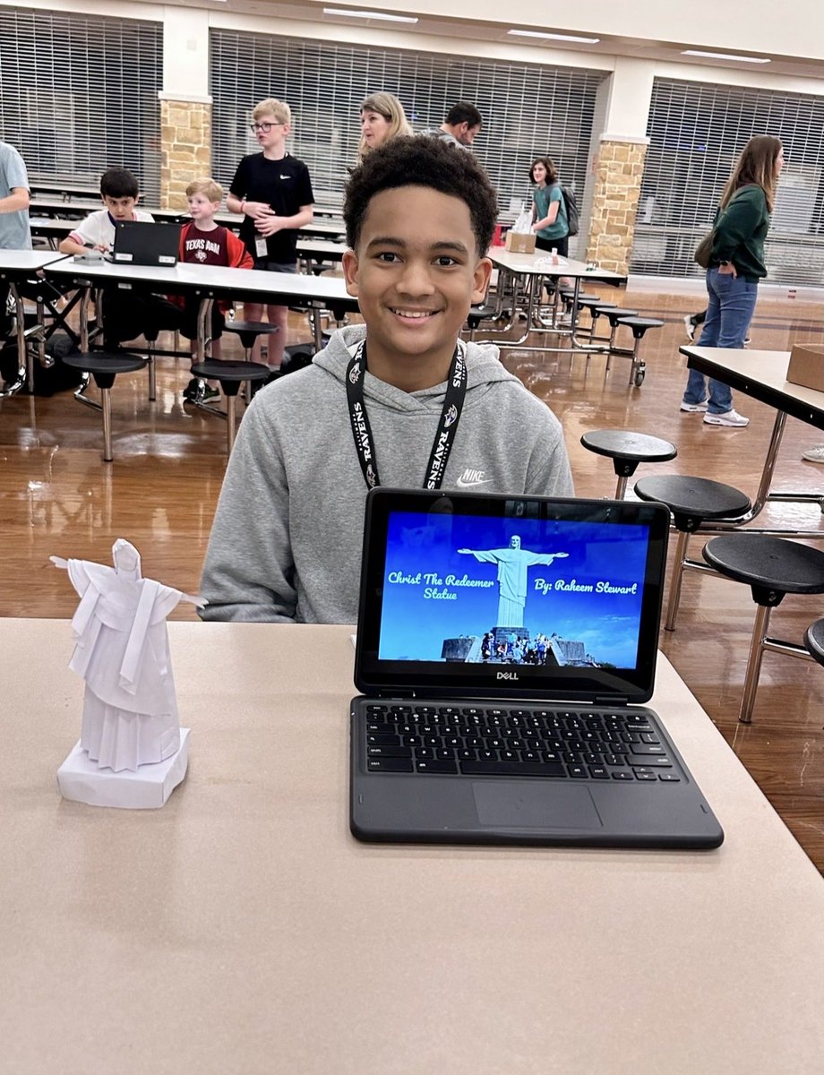TISDCPJHS's tweet photo. 6th grade GT students at CPJH explored the “Wonders of the World”! From researching history and culture to creating digital presentations and 3D models, they brought these amazing structures to life! Well done, students! Thank you, Mrs. Yuskiewicz, for providing this opportunity. https://t.co/OO0ZVlrBUa