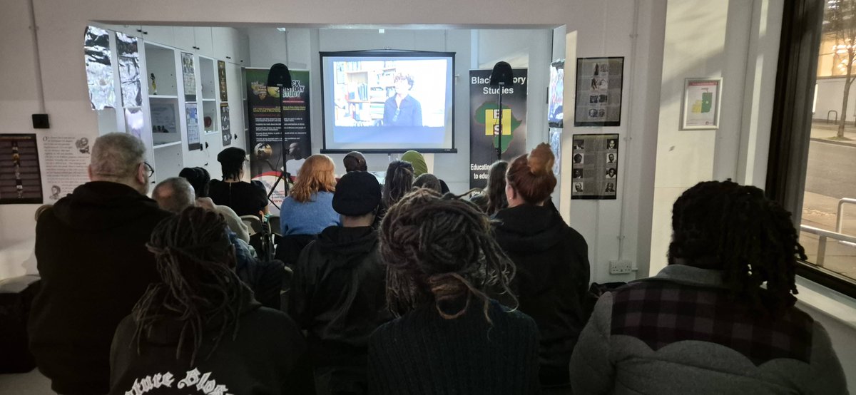 BlkHistStudies's tweet photo. Full house for our recent screenings at the Black Cultural Centre in Islington! Meeting some amazing new people who are engaging with our community cinema programme + post screening discussions. #communitycinema #filmclub #blackculturalcentre #islington #communityengagement https://t.co/DUwMt6hXuS