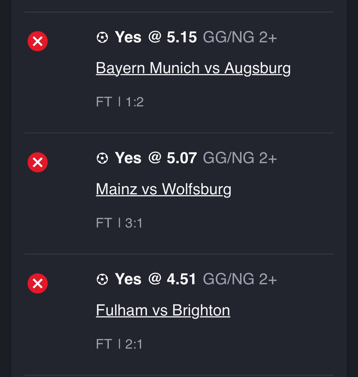 WeCoding01's tweet photo. Saturday games get the way e go look good at first.

Then the results go be like this 😂 https://t.co/YfW6DeAUZL