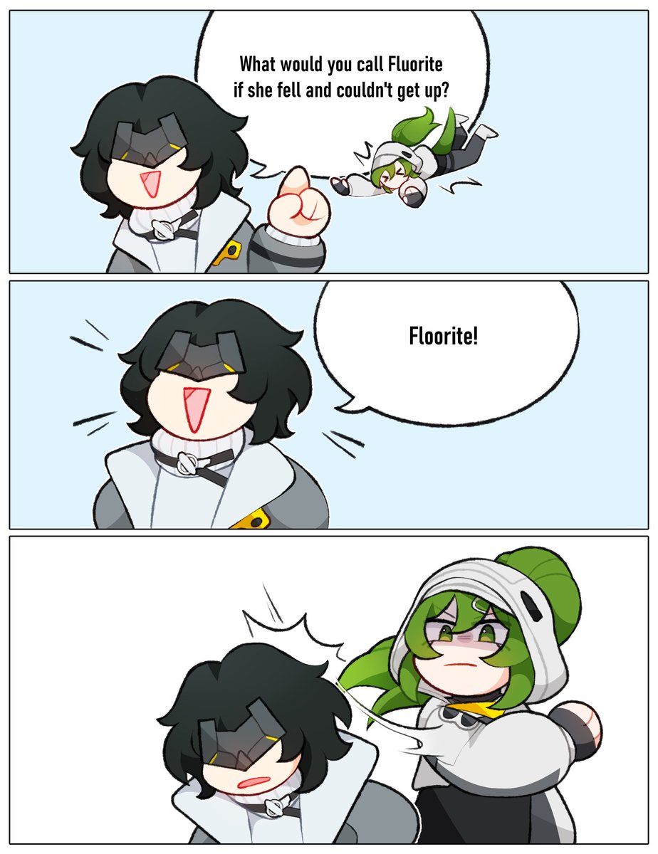 rewuyuu's tweet image. you could say she was floored
#ArknightsEndfield #ZerothDirectiveCC #Fluorite