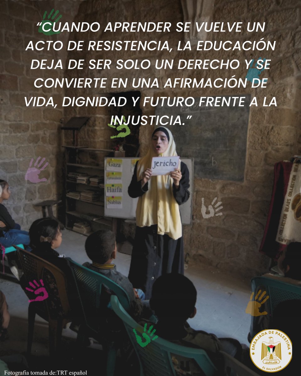 Embajada de Palestina en El Salvador tweet media