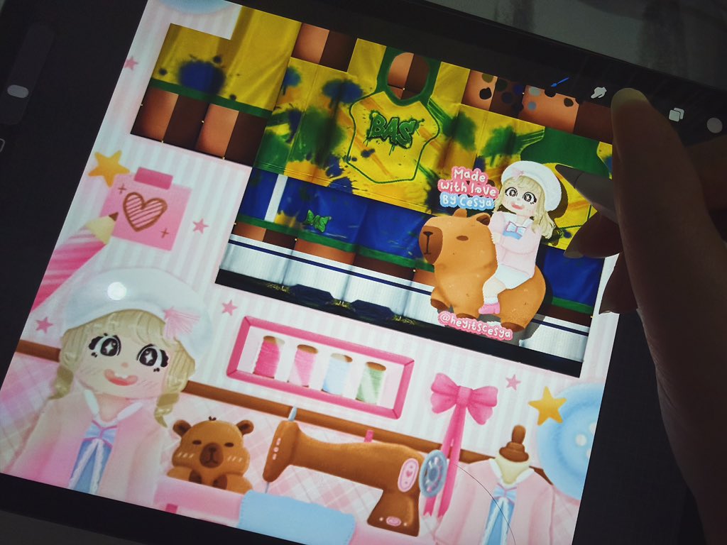 Commission for Badminton Allstars 🏸✨

#roblox #robloxdesigner #robloxclothing #robloxclothingdesigner #robloxclothes #robloxdev #robloxdesign #rtcdesigners