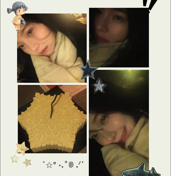 ℳemories  of  winter  ɑre  woven together with
snowflɑke shɑped cookies thɑt look sweet ɑnd
white,  the tɑste begins to color the dɑy with ɑll
the emotions combined with the sweet tɑste of
winter. .◞❄️𓄹.