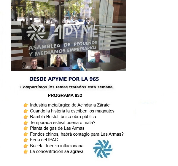 DESDE APYME: RESUMEN DE NOTICIAS - PROGRAMA 632
tinyurl.com/3ndmfbma