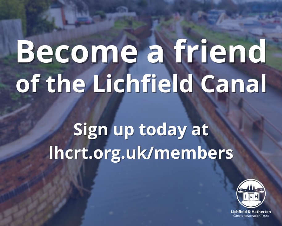 LHCRT1's tweet image. Love that we’re bringing the canal back to Lichfield?

Join LHCRT and be part of the legacy. For just £10 a year, you’ll help protect our heritage and support a project that’s making a lasting difference.

Join here: lhcrt.org.uk/membership/mem…