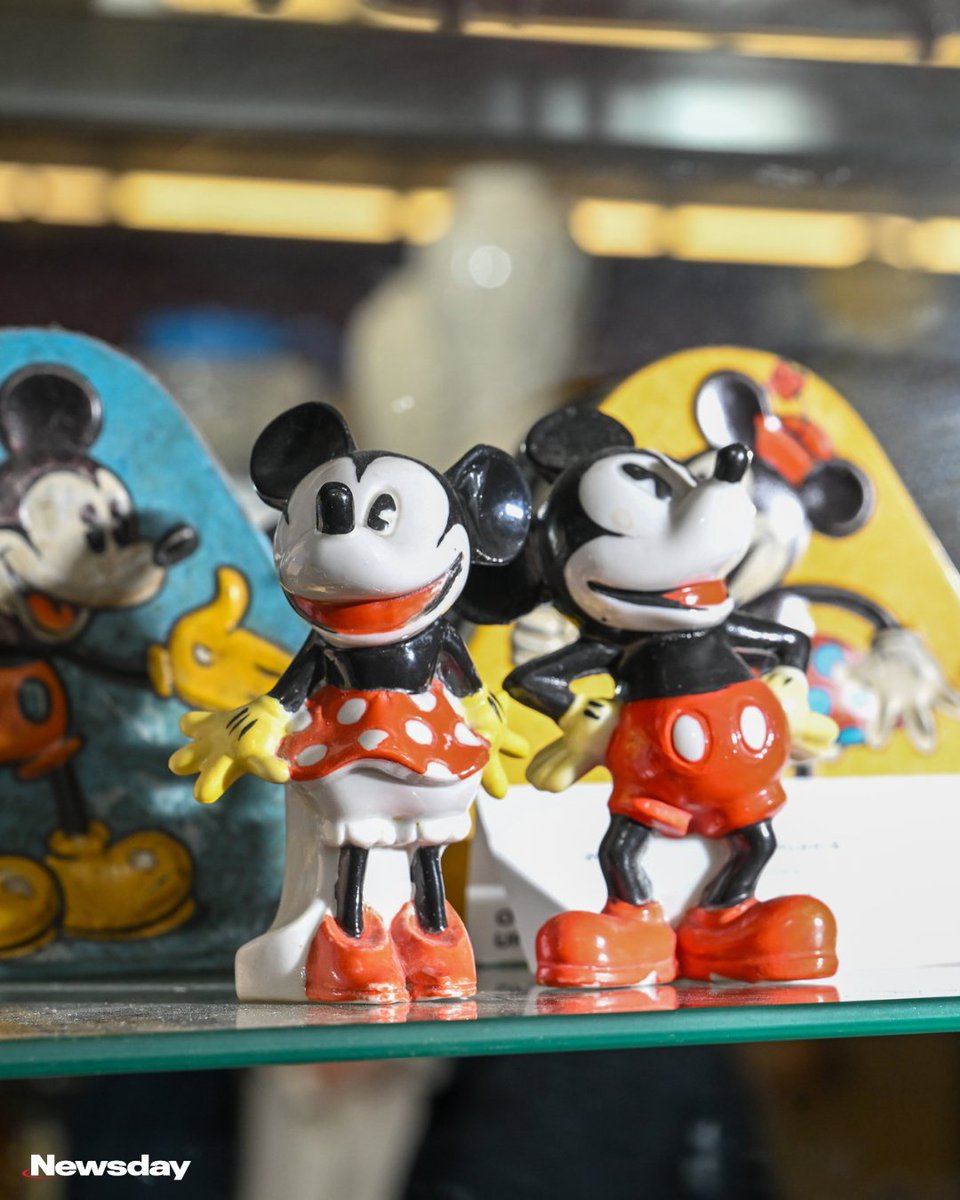 Newsday's tweet photo. Long Island is awash with Disney memorabilia in homes and stores from items that once adorned theme parks in Florida or California to "Lion King" figurines. 

Read more here: https://t.co/TR2beYTO31. (Photo credit: Elizabeth Sagarin and Thomas A. Ferrara)
.
.
.
#longisland #liny #nassau #suffolk #disney #disneycollection #disneyworld #disneyland