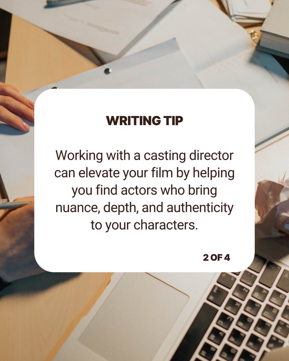 ShoreScripts's tweet image. Thinking about taking your script from page to screen? These tips from experienced writers turned directors offer guidance, inspiration, and practical advice. #screenwriting #filmdirector
