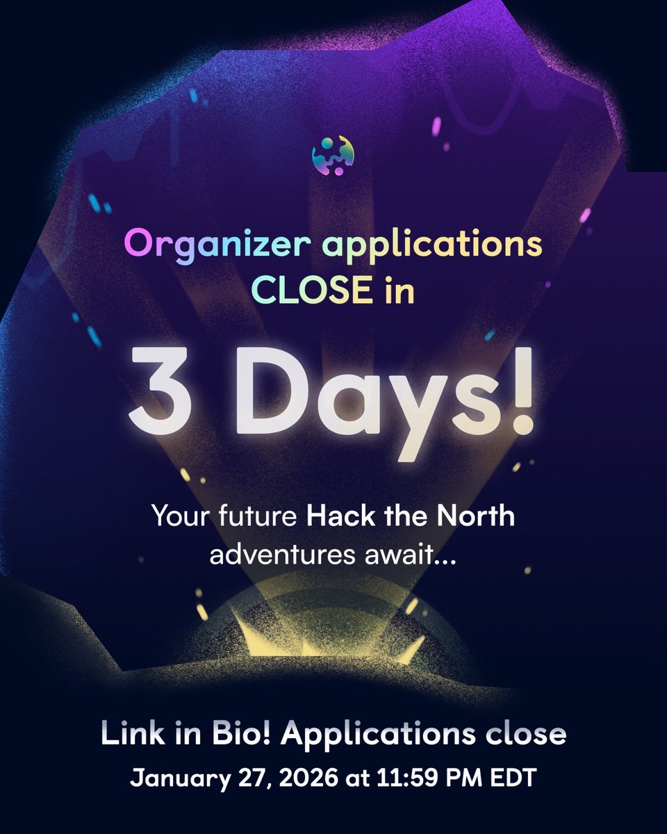 Hack the North tweet media