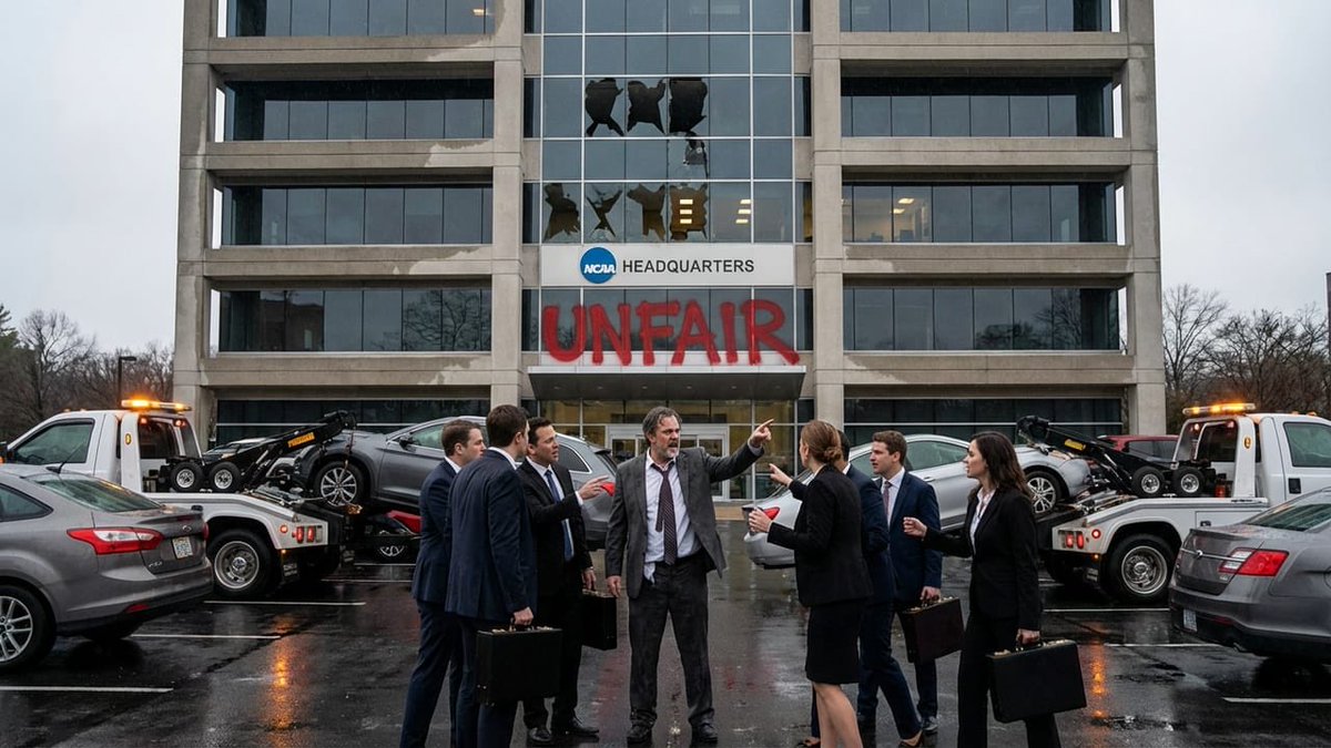 CollegeScoutFB's tweet image. All of the chaos going on with #NCAA, tampering, lack of enforcement is a perfect set up to be on #Trump radar.  He could come &amp;amp; fix in 2 days &amp;amp; be a forever hero to millions of college sports fans.  If the lawyers start litigating everything, it will be a disaster.