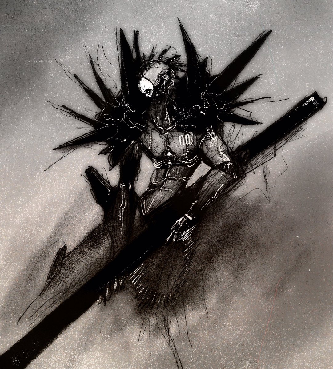 VktrMzlk's tweet photo. Sketch of a mecha 👍 https://t.co/PBf5cggA3G