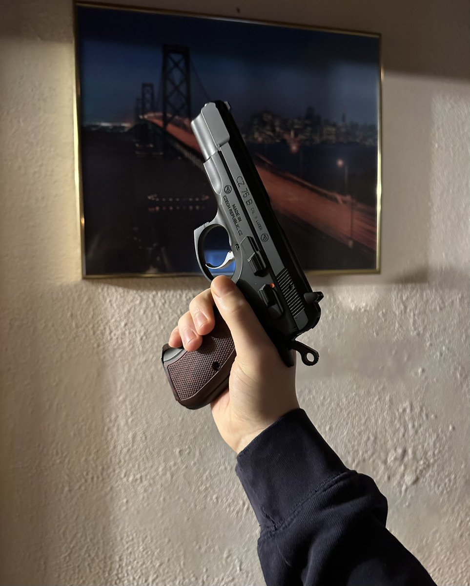 savassanatii's tweet photo. CZ 75B mi? Colt 1911 mi? https://t.co/HSakwB17RN