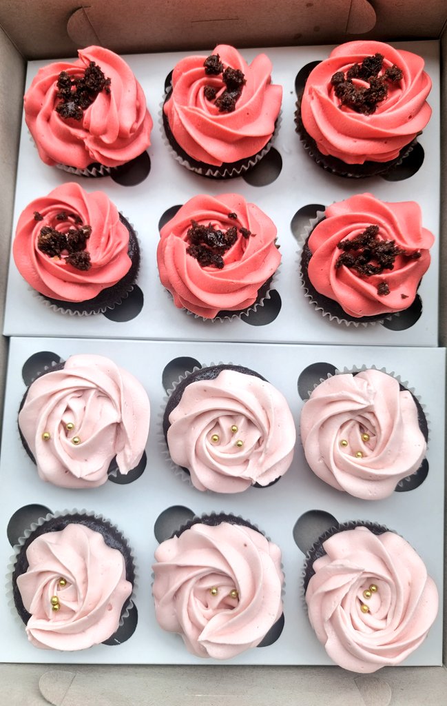 house_amato's tweet photo. Duo-Colour Cupcakes are the way to go this valentine's day season😋✨ https://t.co/CeJdcMp6ac