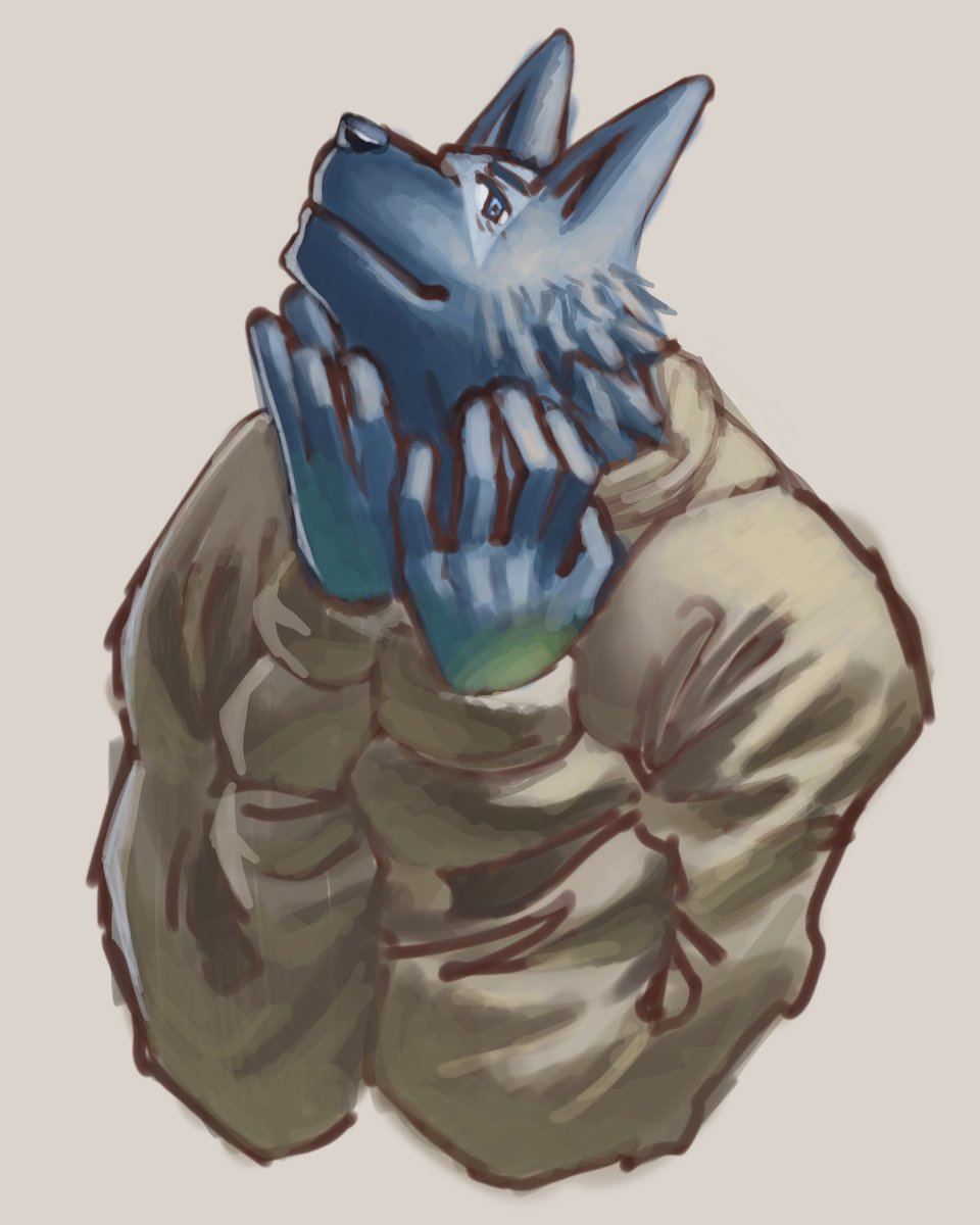 Progresss in this redraw♻️📍
#furry #furryart #oc #art