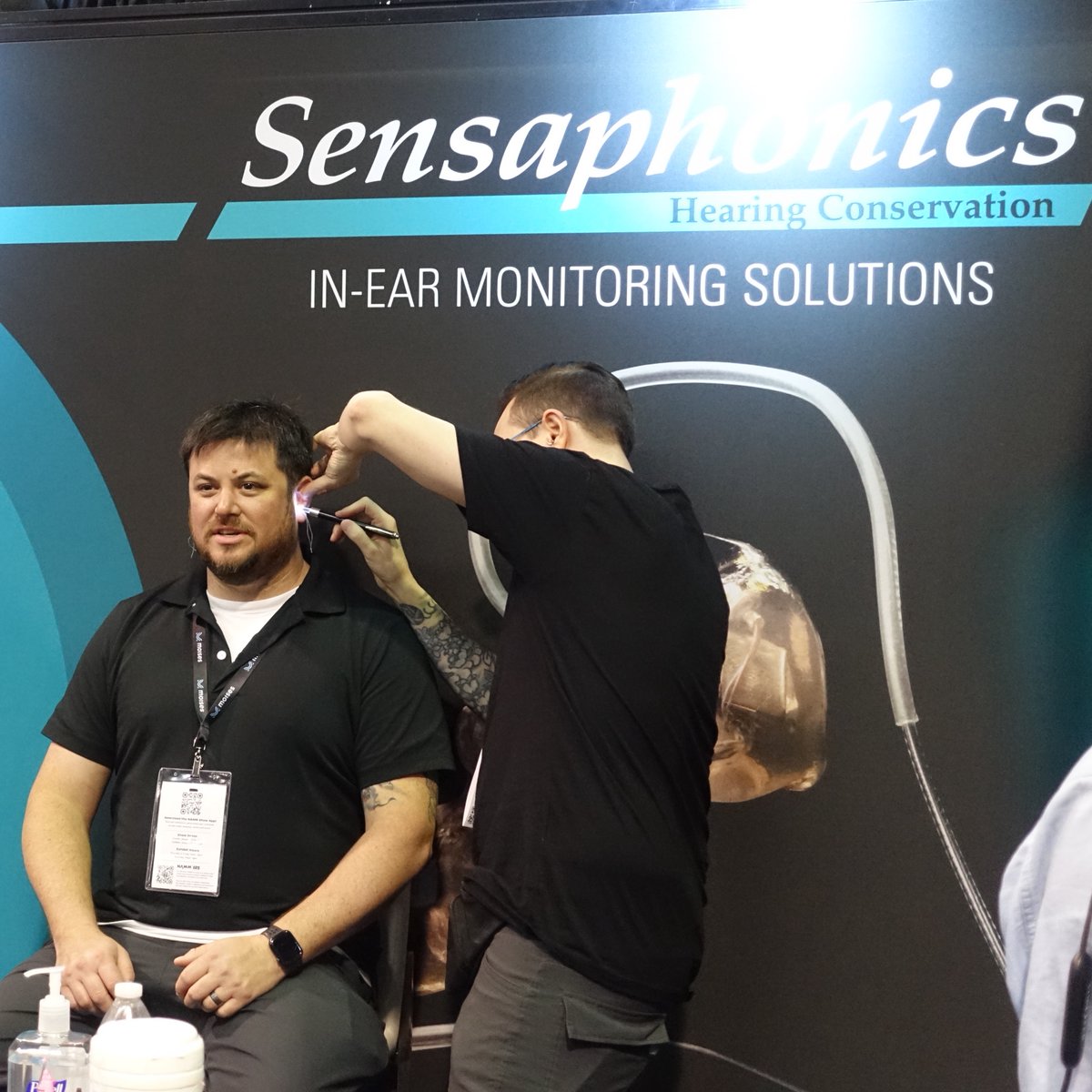 Sensaphonics's tweet photo. Join us for the final day of the 2026 @NAMMShow in Hall A, Booth #11906. Explore our 3DME Active Ambient IEM System and dB Check Pro Sound Level Analyzer, & connect with on of our onsite audiologists about guidance on protecting your hearing.
Most of all — #RespectYourEars https://t.co/ZfiUohFNYm