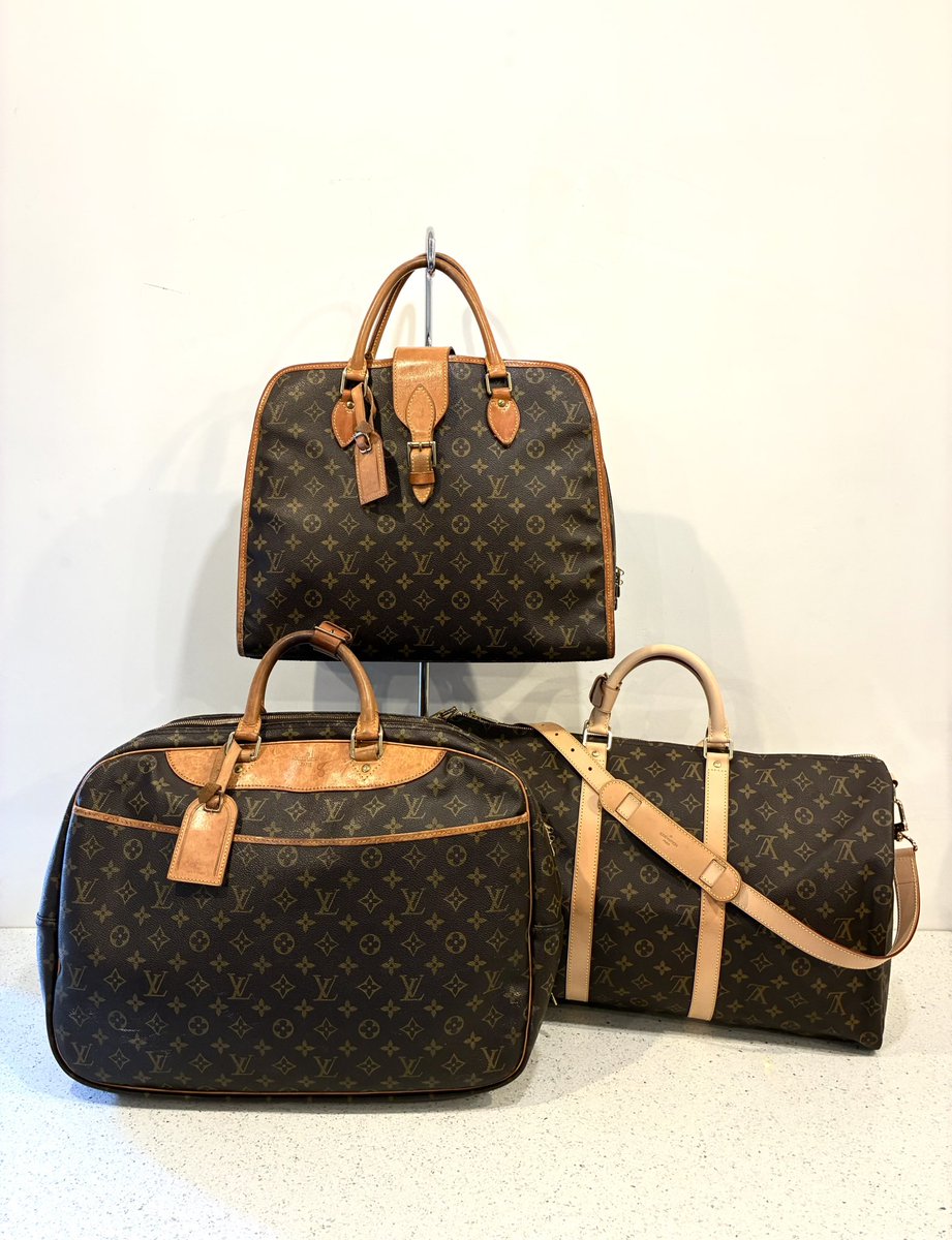 vintagetastebos's tweet image. Travel in style with these classic &amp;amp; vintage Louis Vuitton luggage bags just in at Vintage Taste!

click our website Product page for designers, sizes, and prices. 

#womensconsignment #bostonconsignment #designerbag #luxury #beaconhillboston