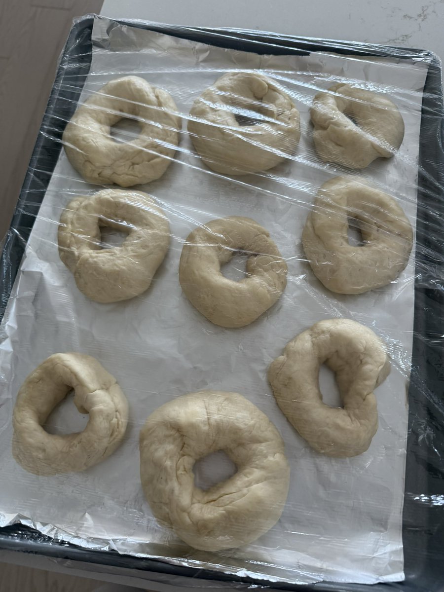 wizardofsoho's tweet photo. Markets up markets down we stay cooking 

Made bagels from scratch … came out epic https://t.co/hhKJWj42n6
