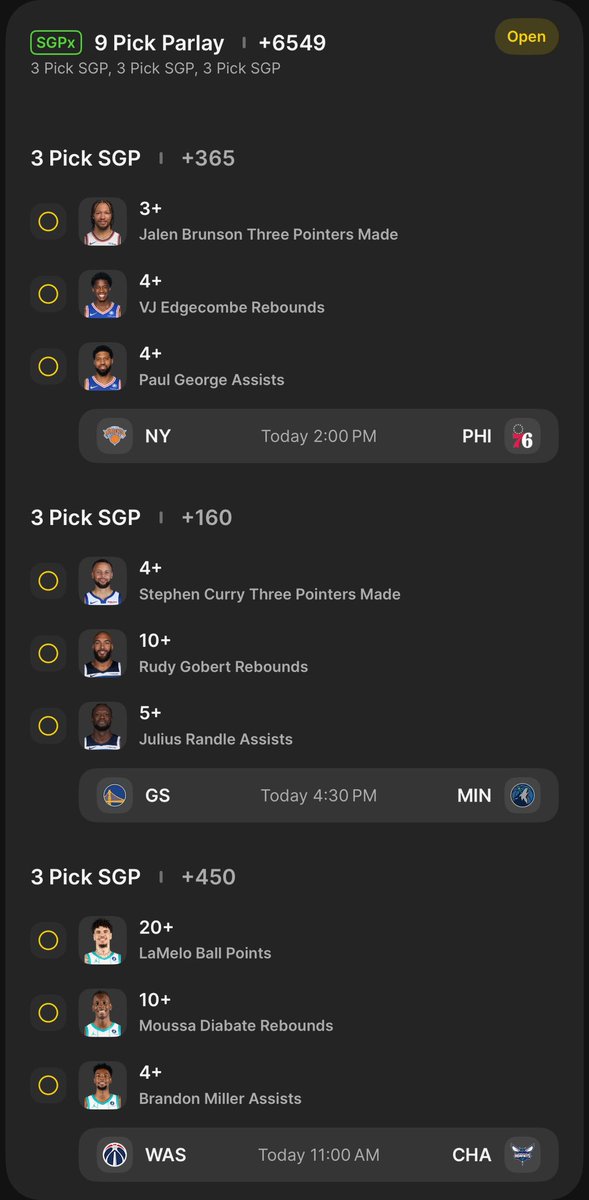 Parlay Jr. tweet media