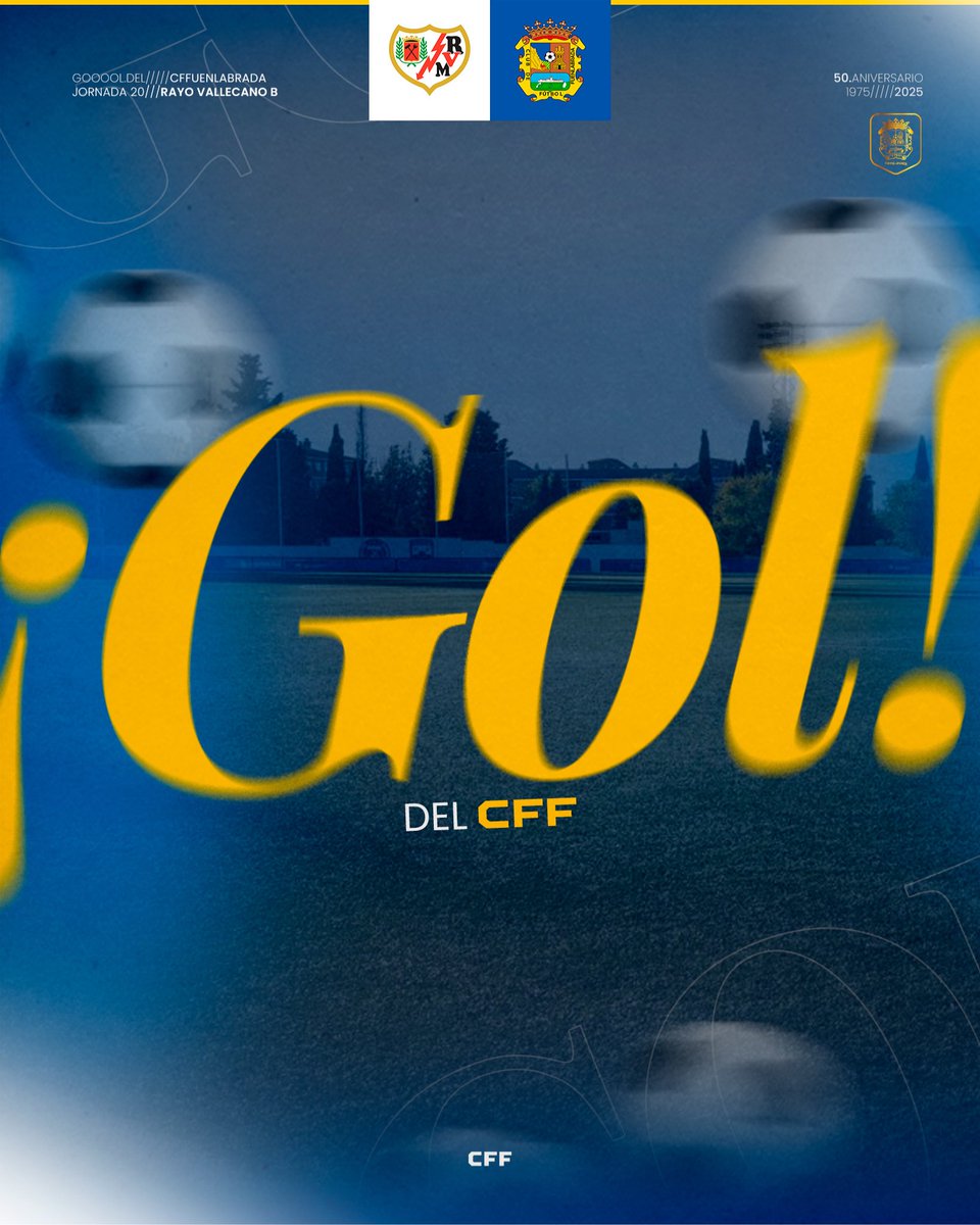 Fuenla's tweet photo. 5⏱️ ¡¡¡GGGOOOLLL de D.NATES!!!!! 💪🏽💪🏽
#RVBCFF https://t.co/xk2VxWdJw6