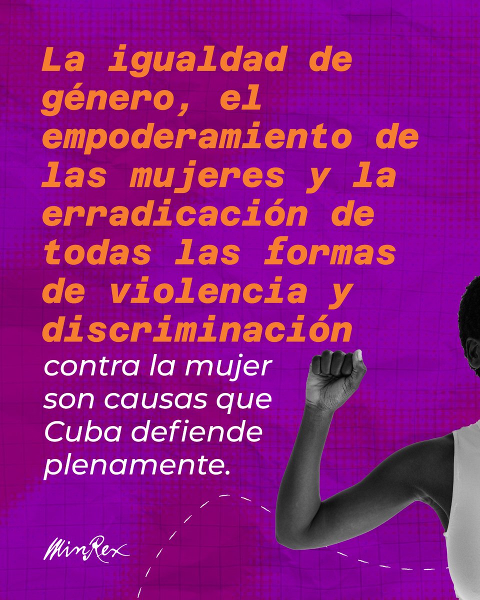 CubaMINREX's tweet photo. 🇨🇺Estos Son los Hechos:

En Cuba no hay ni habrá impunidad ante hechos de violencia basada en género. Contamos con una legislación sólida para enfrentar este fenómeno, atender a víctimas directas e indirectas y facilitar su rehabilitación y reincorporación efectiva a la sociedad. https://t.co/c8L5OIzsrC