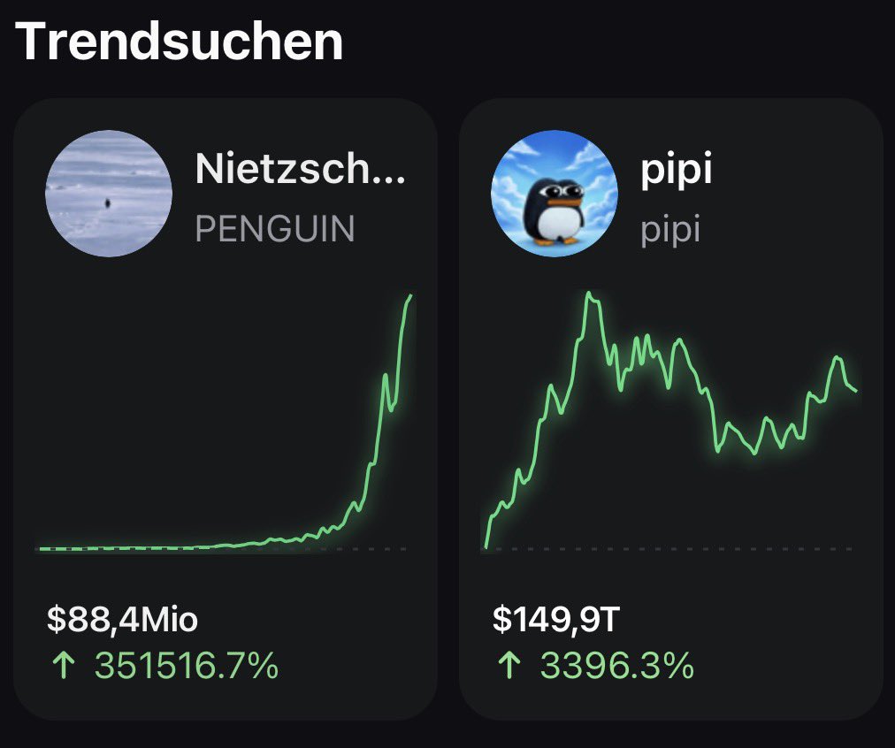 thehatstealer's tweet photo. Pengu friends trending on @Pumpfun! Go and get you some $pipi

FLDzGGw6XLyjoue6N8WvvmH9hy8YnZbFTm8SogGLpump https://t.co/088SPzv1vX