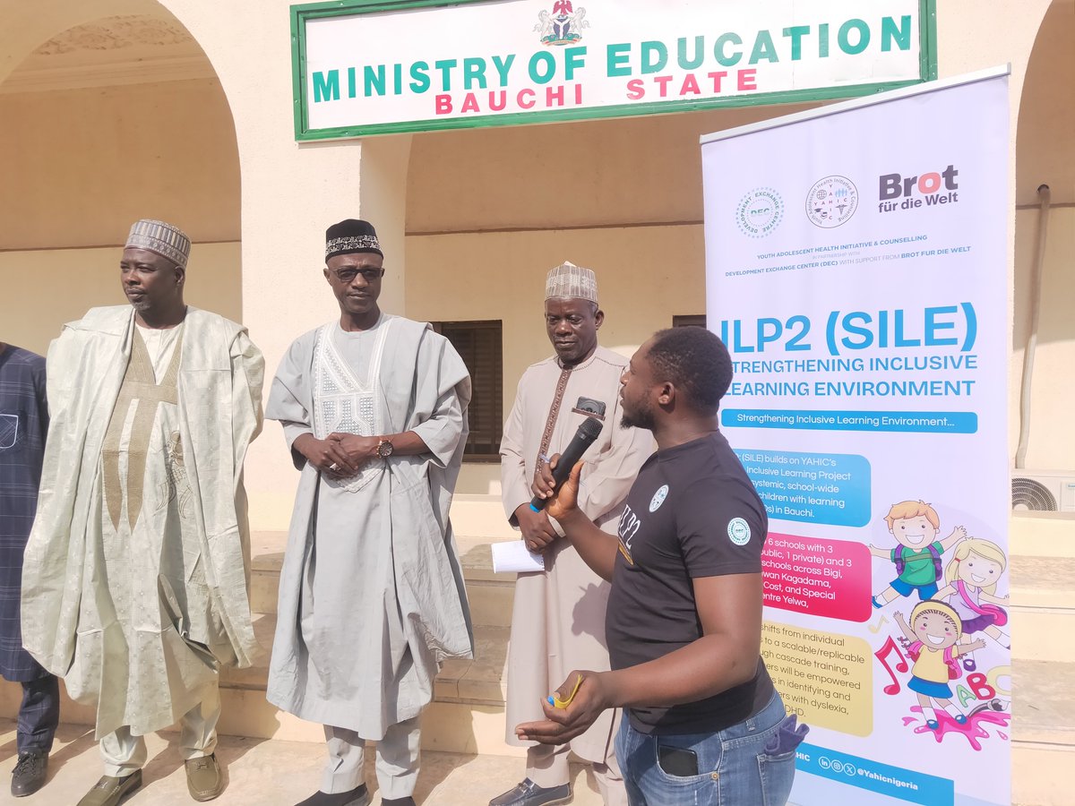 Road walk wasn’t just a walk, but advocacy in motion.

ILP2 SILE project, students, teachers &amp; stakeholders marched to raise awareness on learning disabilities and Nigeria’s NPE (Policy 7).
Received by the Hon. Comm'r for Education: inclusive education requires collective action.