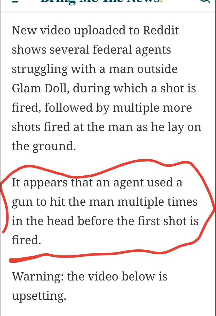 There is absolutely no reason why he was shot… this is murder