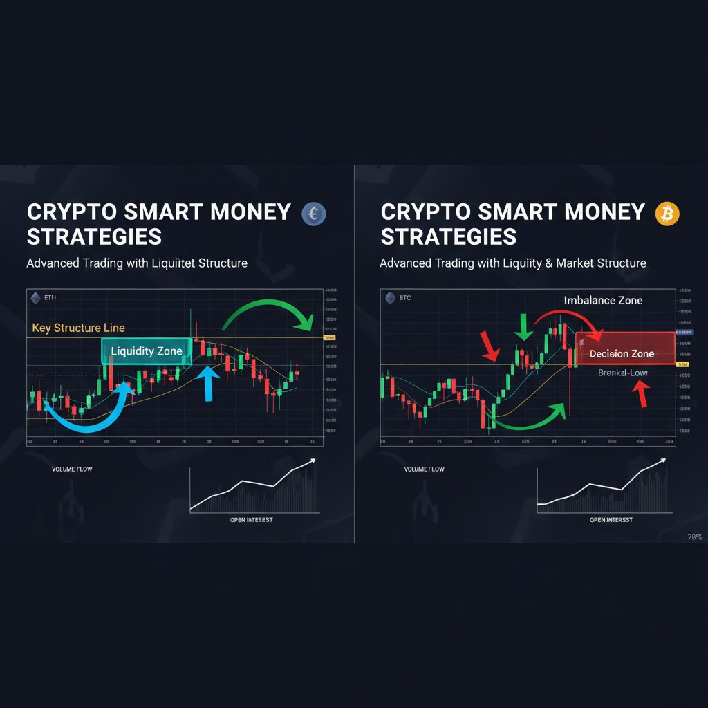 Smart money waits. Retail rushes. Part 2 is live: Advanced smart money  concepts — timing, liquidity, confirmation. Read 👇 👉  https://t.co/Ea1qqKc02I #SmartMoney #CryptoEducation #BTC #ETH  #BinanceSquare