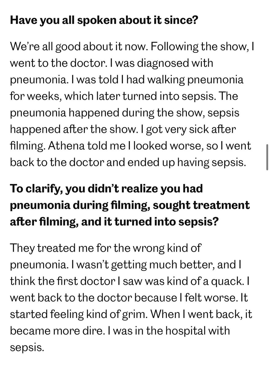 joeynolfi's tweet image. Had a wild chat with @BriarBlush about her on-air collapse — which led to a serious diagnosis, hospitalization, and potential permanent lung damage after the show.

Plus, some commentary on her ‘feud’ (TBD) with Jan 🤭 

ew.com/rupauls-drag-r… #DragRace