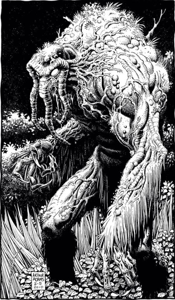 iamluke85's tweet photo. #manthing artwork by #ArthurAdams https://t.co/TxduJTwKSS