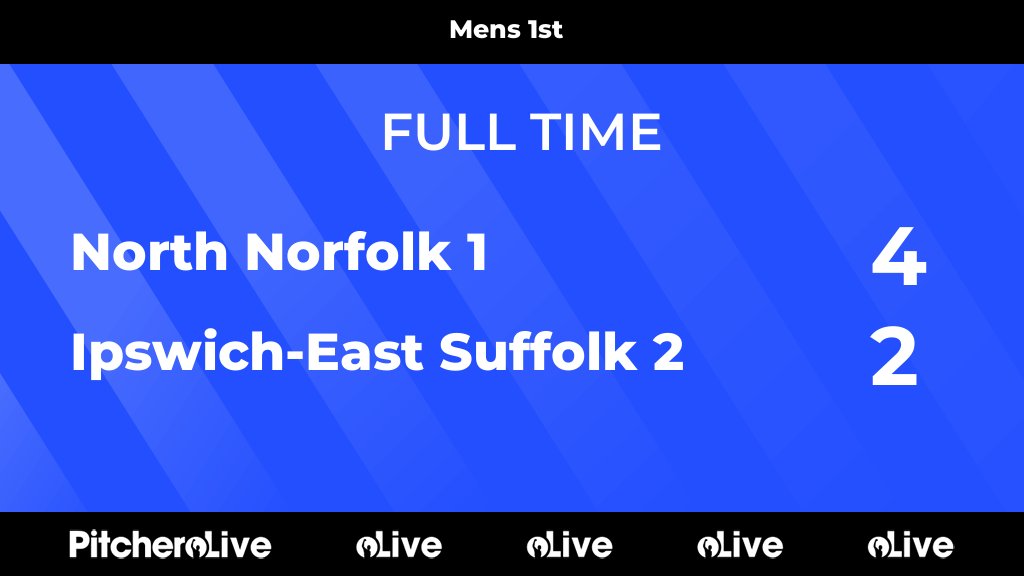 FULL TIME: North Norfolk 1 4 - 2 Ipswich-East Suffolk 2
#NORIPS #Pitchero
northnorfolkhockey.com/teams/183081/m…