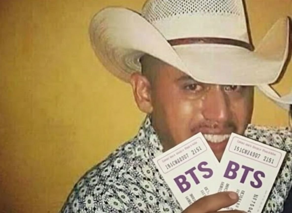 el compa que se formó 2 días, pensando que eran boletos para Banda Tierra Sagrada.