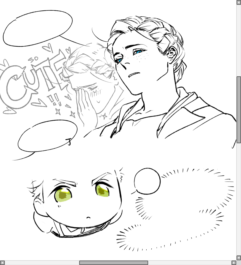 riorth1's tweet photo. drawing something cute asf.. https://t.co/uYAVCscedx