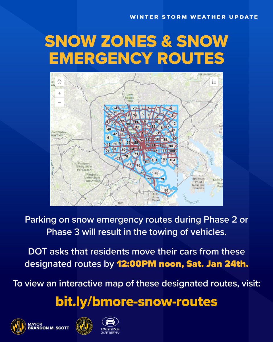 Baltimore City OEM tweet media