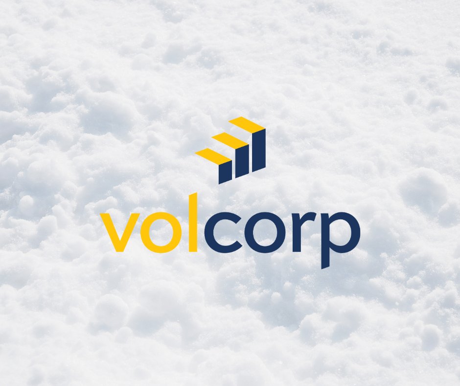 As winter weather arrives, we'd like to remind our members to stay tuned to VolCorp Online for any updates - including potential interruptions - regarding operations, platforms, and other processing services.