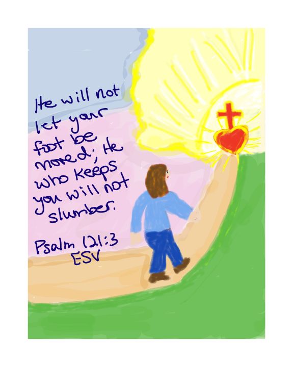 Art of the Day! "The Way of His Keeping". Buy at: ArtPal.com/rootedinthefol…