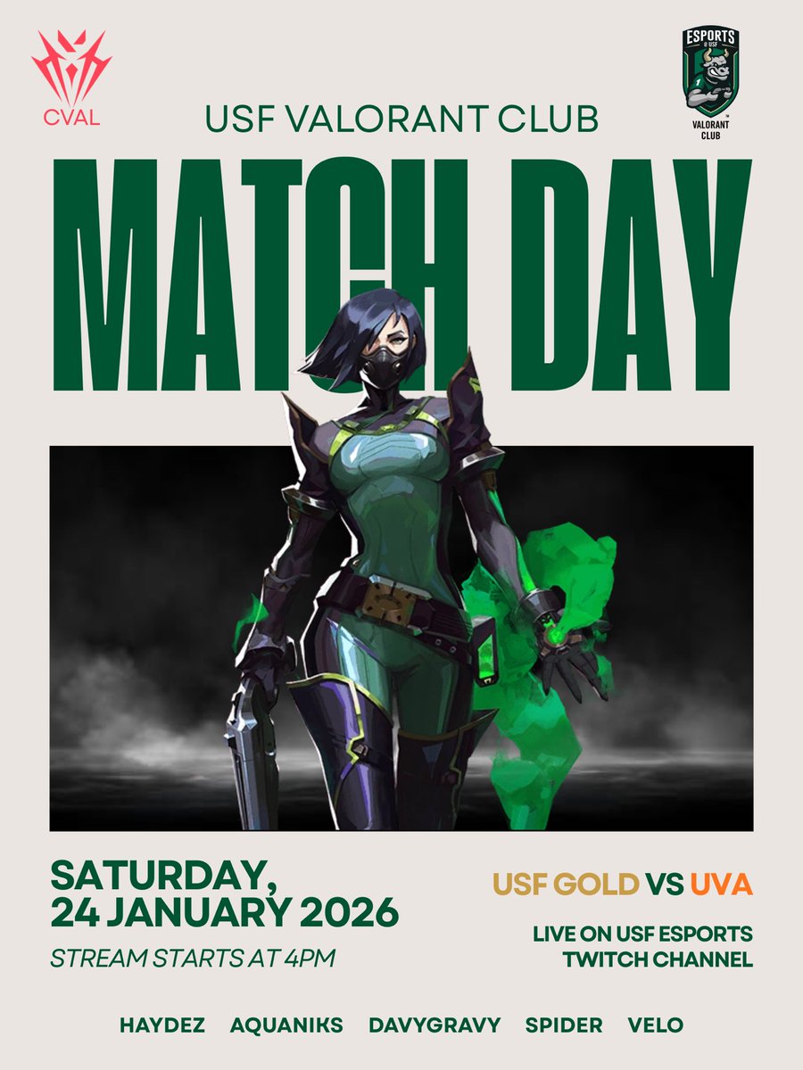 USF Valorant tweet media
