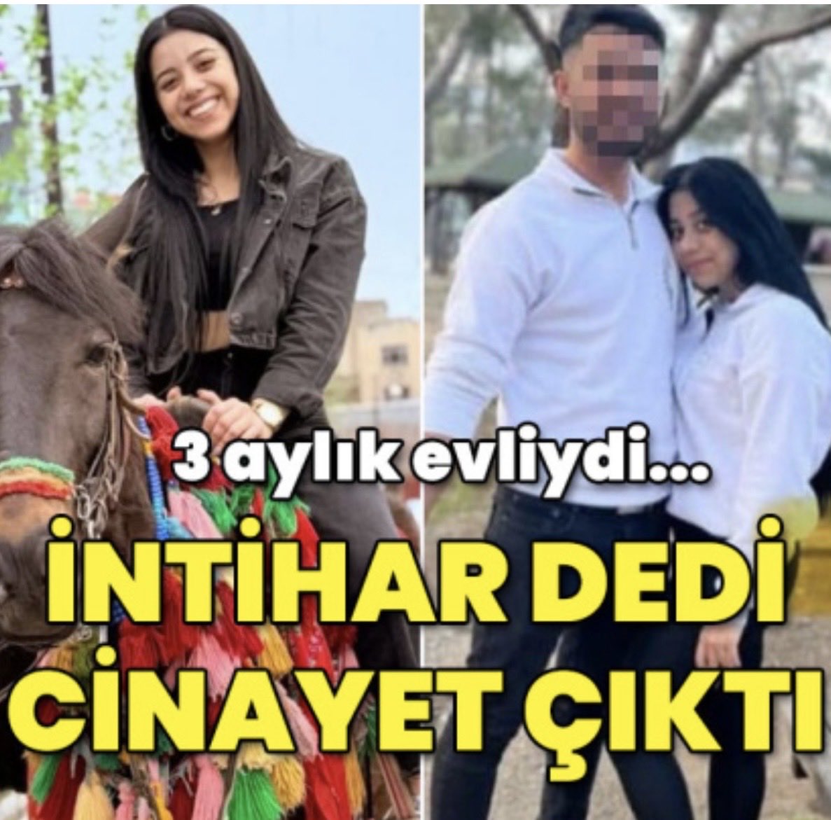 AvTurkanKara's tweet image. Antalya'nın Kepez ilçesinde , bir hafta önce evlerinde henüz 3 ay önce evlenen  24 yaşındaki Helin Kutlay ı silahla vurulmuş halde  olay anında   evde bulunan eşi İsmail Kutlay hastaneye getirmiş ve eşinin intihar ettiğini ileri sürmüştü . Olayın intihar değil cinayet olduğu…