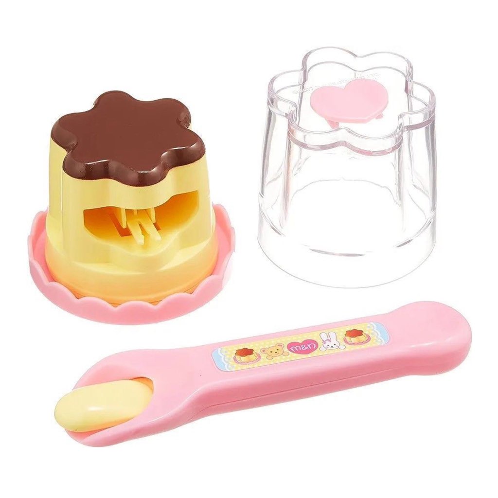 piinkibun's tweet image. mell chan pudding toy