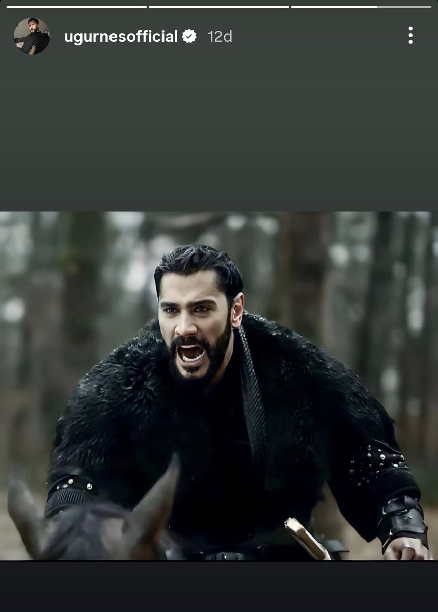 Murat Soner in Uğur Güneş in sesine duya duya Osmanlı dizisi gibi geliyor yorumundan sonra Uğur un instagramdan attığı story 😂